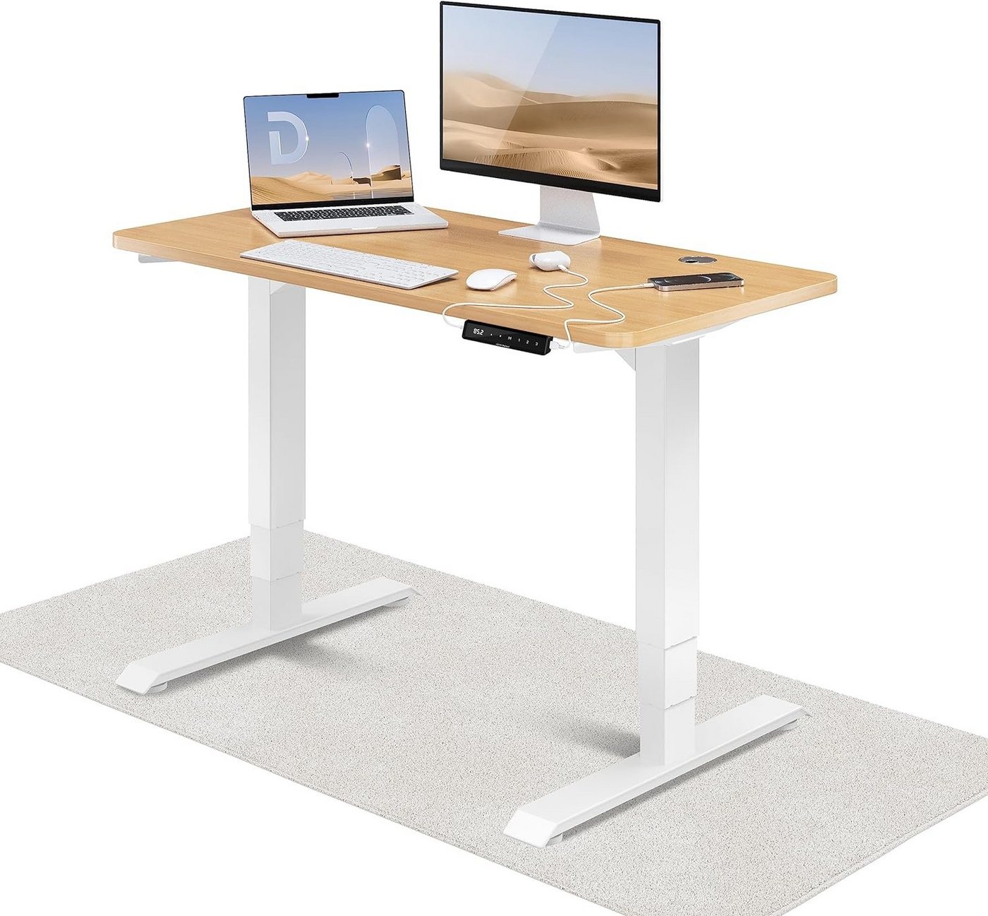Desktronic Schreibtisch HomePro – Elektrisch Höhenverstellbarer Schreibtisch von Desktronic