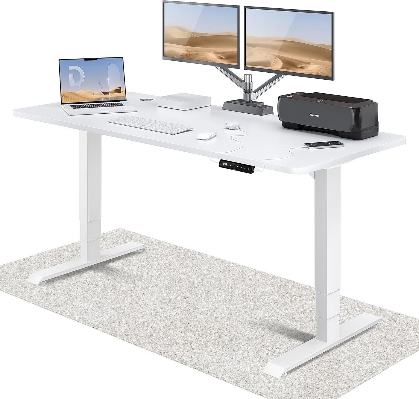 Desktronic Schreibtisch HomePro – Elektrisch Höhenverstellbarer Schreibtisch von Desktronic