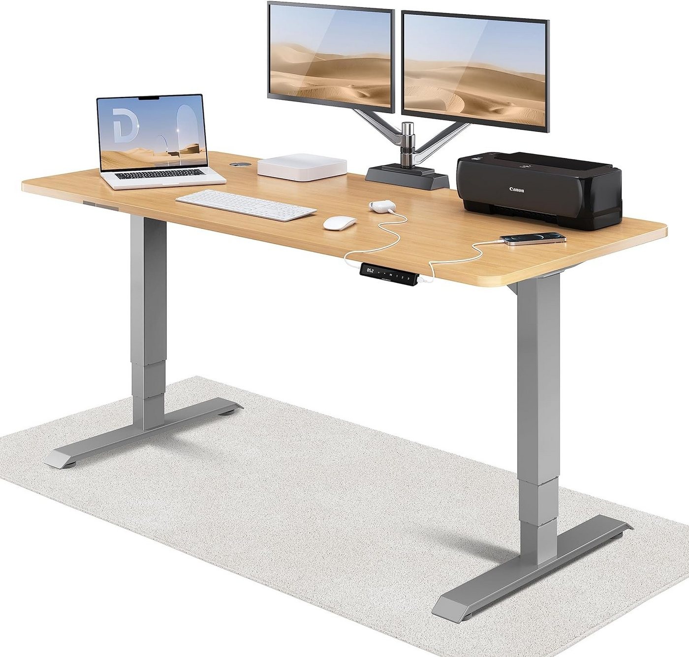 Desktronic Schreibtisch HomePro – Elektrisch Höhenverstellbarer Schreibtisch von Desktronic