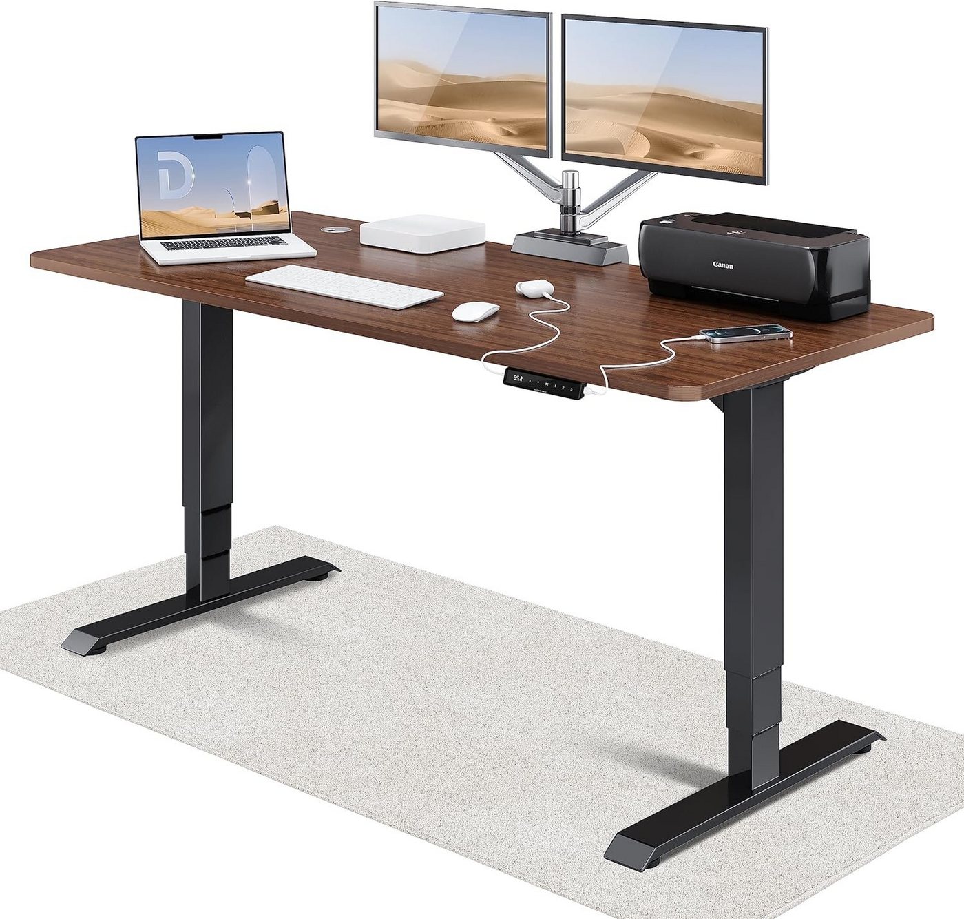 Desktronic Schreibtisch HomePro – Elektrisch Höhenverstellbarer Schreibtisch von Desktronic