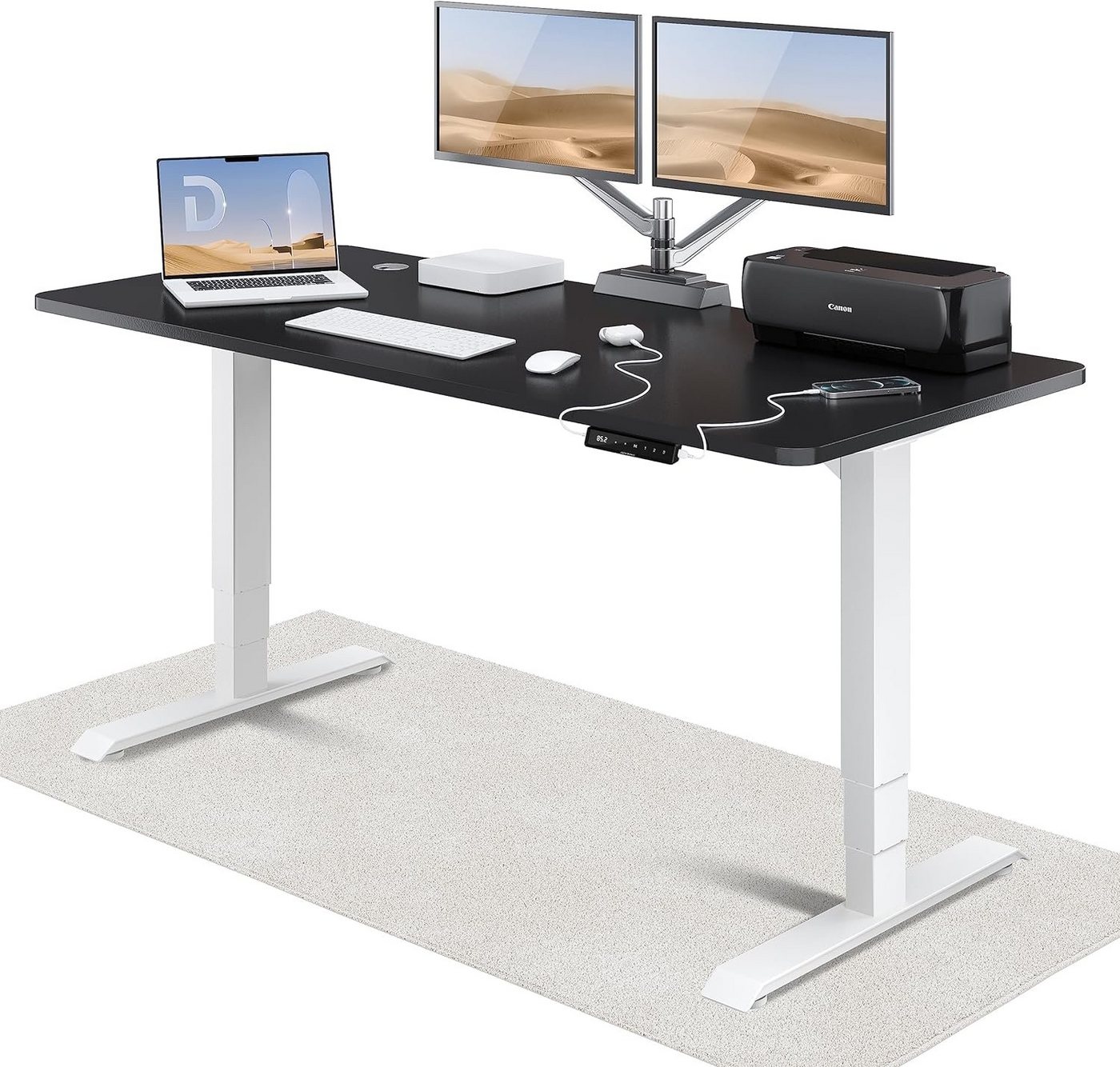 Desktronic Schreibtisch HomePro – Elektrisch Höhenverstellbarer Schreibtisch von Desktronic