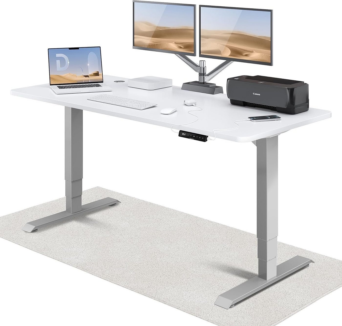 Desktronic Schreibtisch HomePro – Elektrisch Höhenverstellbarer Schreibtisch von Desktronic