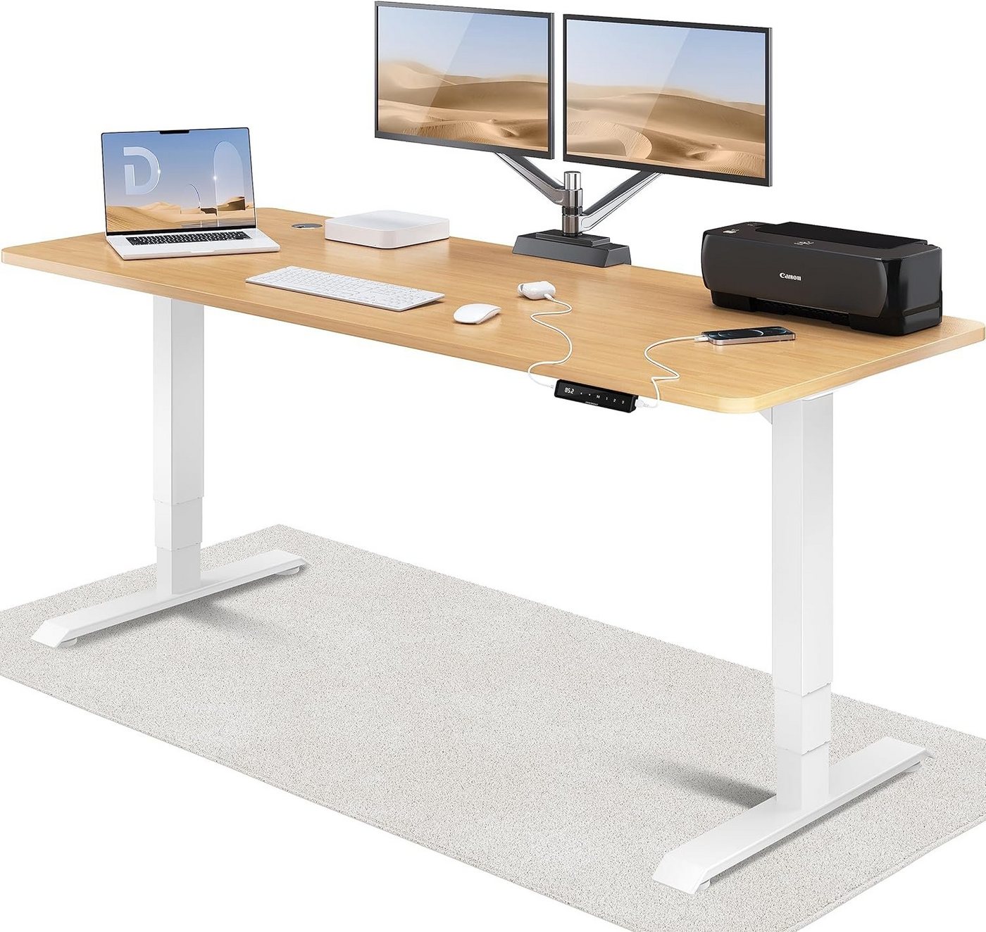 Desktronic Schreibtisch HomePro – Elektrisch Höhenverstellbarer Schreibtisch von Desktronic