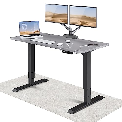 Desktronic Höhenverstellbarer Schreibtisch (140x70cm) - Schreibtisch Höhenverstellbar Elektrisch mit Flüsterleisem Dual-Motor & Touchscreen - Hohe Tragfähigkeit - Stehtisch HomePro von Desktronic