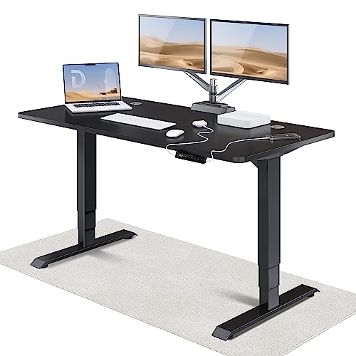 Desktronic Höhenverstellbarer Schreibtisch (160x80cm) - Schreibtisch Höhenverstellbar Elektrisch mit Flüsterleisem Dual-Motor & Touchscreen - Hohe Tragfähigkeit - Stehtisch HomePro von Desktronic