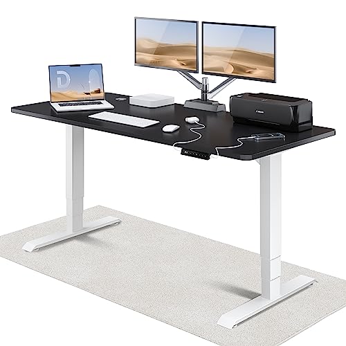 Desktronic Höhenverstellbarer Schreibtisch (180x80cm) - Schreibtisch Höhenverstellbar Elektrisch mit Flüsterleisem Dual-Motor & Touchscreen - Hohe Tragfähigkeit - Stehtisch HomePro von Desktronic