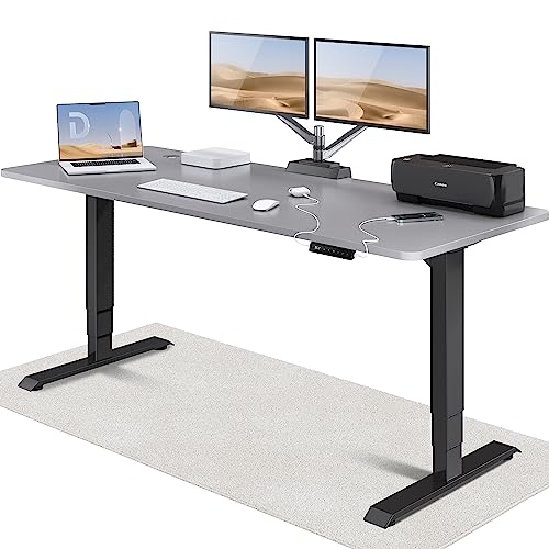 Desktronic Höhenverstellbarer Schreibtisch (200x80cm) - Schreibtisch Höhenverstellbar Elektrisch mit Flüsterleisem Dual-Motor & Touchscreen - Hohe Tragfähigkeit - Stehtisch HomePro von Desktronic