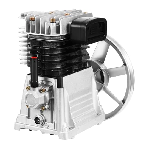 3HP Kolben-Zylinder-Luftkompressor-Kopf-Pumpen-Motorkopf-Luftwerkzeug Luftkompressor-Pumpenkopf, einstufiger Zweizylinde 250L/min, mit Luftfilter-Schalldämpfer 3HP Kolben-Zylinder-Luftkompressor-Kopf-Pumpen-Motorkopf-Luftwerkzeug Luftkompressor-Pumpenkopf, einstufiger Zweizylinde 250L/min, mit Luftfilter-Schalldämpfer von Desnysmf
