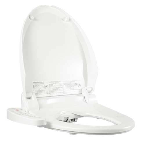 Smart Dusch WC Bidet Bidet Sitz Aufsatz Toilettensitz Elektrisch Gewärmter Sitz mit Rutschfeste Unterlage und Kleine Anzeigen, Einstellbare Wasser- und Sitztemperatur, 45 * 52 * 16 cm Smart Dusch WC Bidet Bidet Sitz Aufsatz Toilettensitz Elektrisch Gewärmter Sitz mit Rutschfeste Unterlage und Kleine Anzeigen, Einstellbare Wasser- und Sitztemperatur, 45 * 52 * 16 cm von Desnysmf