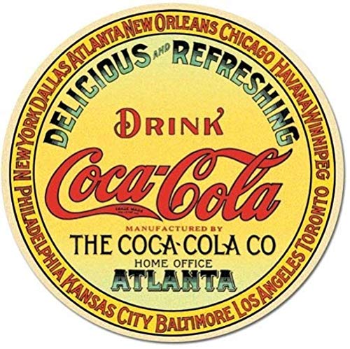 Drink Coca-Cola 3 Yellow Magnet by Desperate von Desperate Enterprises