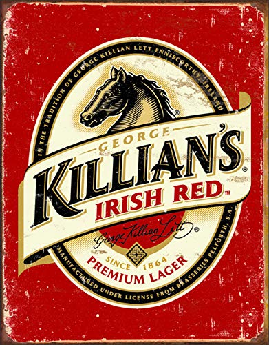 Poster Revolution KILLIANS Beer Logo BLECHSCHILD USA GROß S1586 von Desperate Enterprises