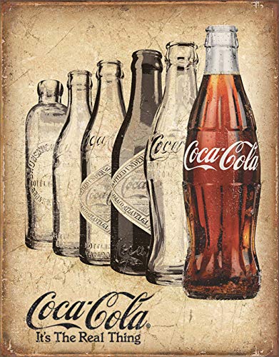 Signs 4 Fun SIG2252 Coca-Cola The Real Thing Metall-Blechschild, cremefarben Signs 4 Fun SIG2252 Coca-Cola The Real Thing Metall-Blechschild, cremefarben von Desperate Enterprises
