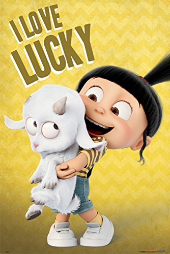 Despciable Me3 'Ich liebe Lucky' Maxi Poster,61 x 91.5 cm Despciable Me3 'Ich liebe Lucky' Maxi Poster,61 x 91.5 cm von Despicable Me