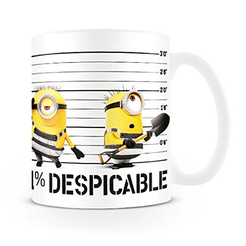 Despicable Me Kaffeetassen, Papier, Mehrfarbig, 11 x 11 x 1.3 cm von Despicable Me