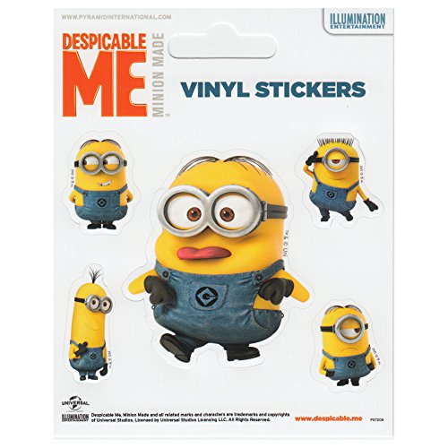 Despicable Me - Rendered Minion, Vinyl-Aufkleber, 10 x 12.5 cm, Mehrfarbig von Despicable Me
