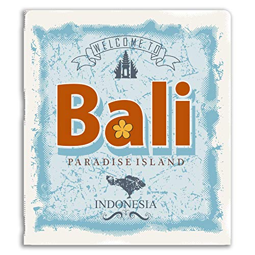 2 x 10 cm Bali Indonesien Insel Vinyl-Aufkleber Laptop Reise-Aufkleber-Geschenk # 19018 (10 cm groß) von Destination Vinyl Ltd
