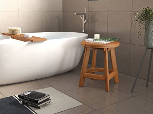 Destiny Badhocker SPA & Living rund 40x40x48 cm Teak von Destiny