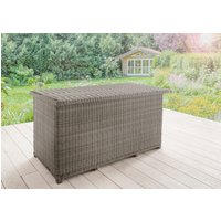 Destiny Kissenbox "CASA" Polyrattan, Deckel mit Gasdruckfeder, inkl. Inlett mit Reißverschluß von Destiny