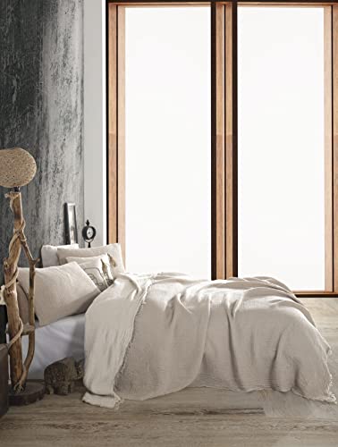 DestinyHomeTex Vierlagige, zweifarbige Musselin Decke, sehr weich, Ultraleicht. Stoff. Verfügbar für Erwachsene, Jugendliche, Kinder und Babys. (Doppeldecke Mit Fransen 250 x 280 cm, Nerz und Beige) DestinyHomeTex Vierlagige, zweifarbige Musselin Decke, sehr weich, Ultraleicht. Stoff. Verfügbar für Erwachsene, Jugendliche, Kinder und Babys. (Doppeldecke Mit Fransen 250 x 280 cm, Nerz und Beige) von DestinyHomeTex