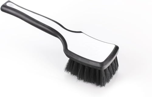 Detail Factory ProGrip Innenscheuerbürste – weiche Borsten – Gummigriff für maximale Stabilität und Komfort – gebogenes Kopfprofil für besseren Abstand – Black Ice von Detail Factory