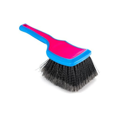 Detail Factory - ProGrip Wheel Face Brush - Ergonomischer ProGrip-Griff - Weiche Borsten mit gekennzeichneter Spitze - Octane Underglow von Detail Factory