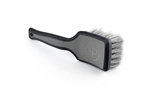 Detail Factory - Tire Scrub Brush - Stiff Synthetic Bristles, Ergonomic Design, Clean Your Tires with Ease, Grey von Detail Factory