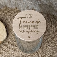 Vorratsglas "Freundschaft", Freunde, Freundschaft, Freundin, Geburtstagsgeschenk, Freundschaftsgeschenk, Beste Freundin Vorratsglas "Freundschaft", Freunde, Freundschaft, Freundin, Geburtstagsgeschenk, Freundschaftsgeschenk, Beste Freundin von Detailglueck