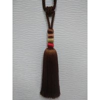 Braun Beige Rot Quaste Raffhalter| Vorhang Raffhalter Braun Beige Rot Quaste Raffhalter| Vorhang Raffhalter von DetailsTrimmings