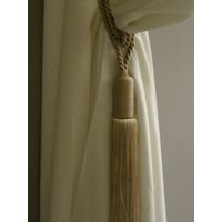 Extra Großes Ecru-Beige Vorhang Raffhalter|Silk Touch Hochwertiger Vorhänge Halter|Voiles Raffhalter Extra Großes Ecru-Beige Vorhang Raffhalter|Silk Touch Hochwertiger Vorhänge Halter|Voiles Raffhalter von DetailsTrimmings