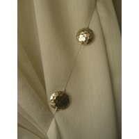 Metallic Clam Inox Raffhalter Raffhalter| Metall Vorhänge 1 Meter Länge Dekoration Moderne Voiles Metallic Clam Inox Raffhalter Raffhalter| Metall Vorhänge 1 Meter Länge Dekoration Moderne Voiles von DetailsTrimmings