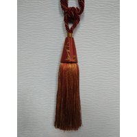 Rot Gold Raffhalter |Vorhang Moderne Quaste von DetailsTrimmings