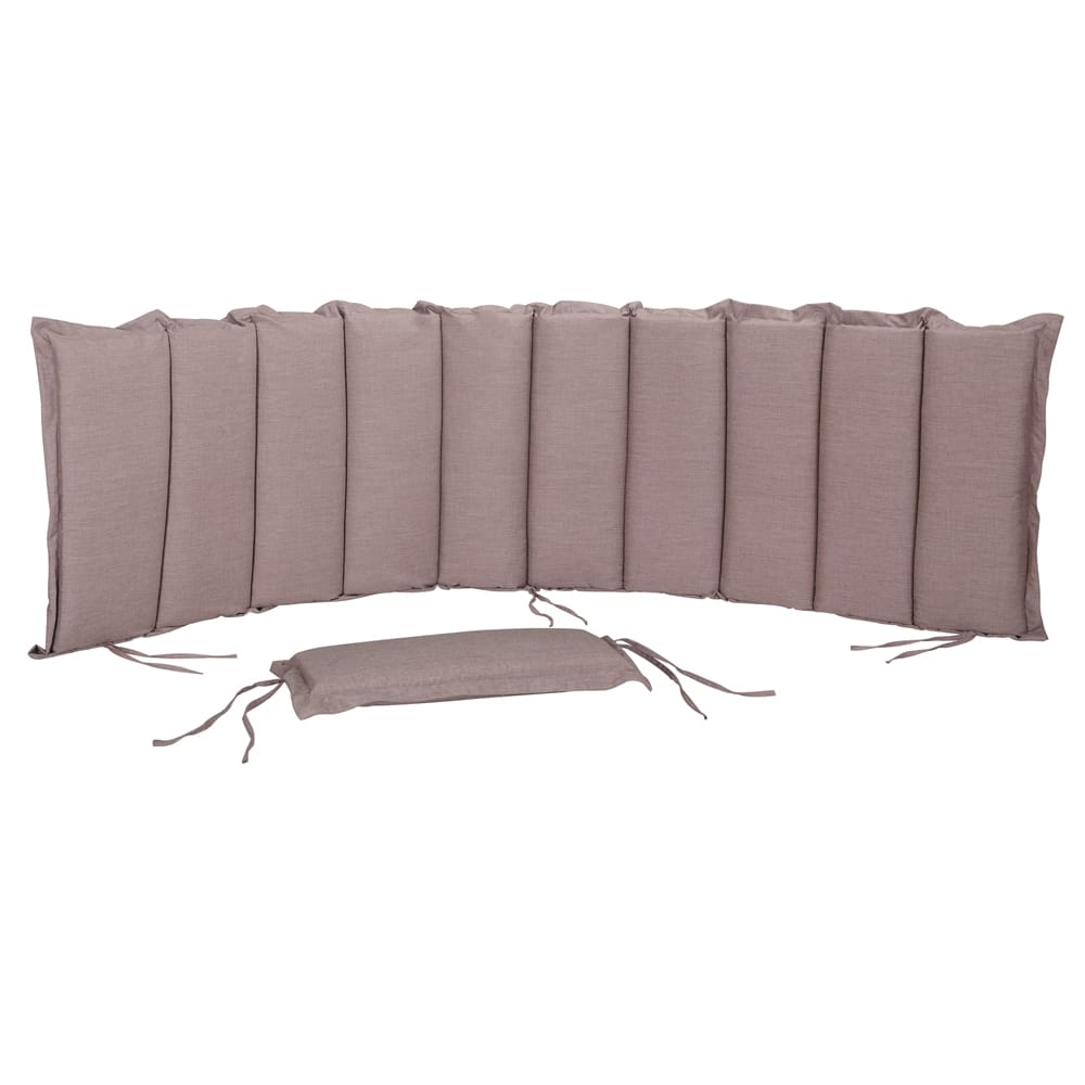 Auflage Saunaliege Creme meliert 183x56x7cm von Detex®