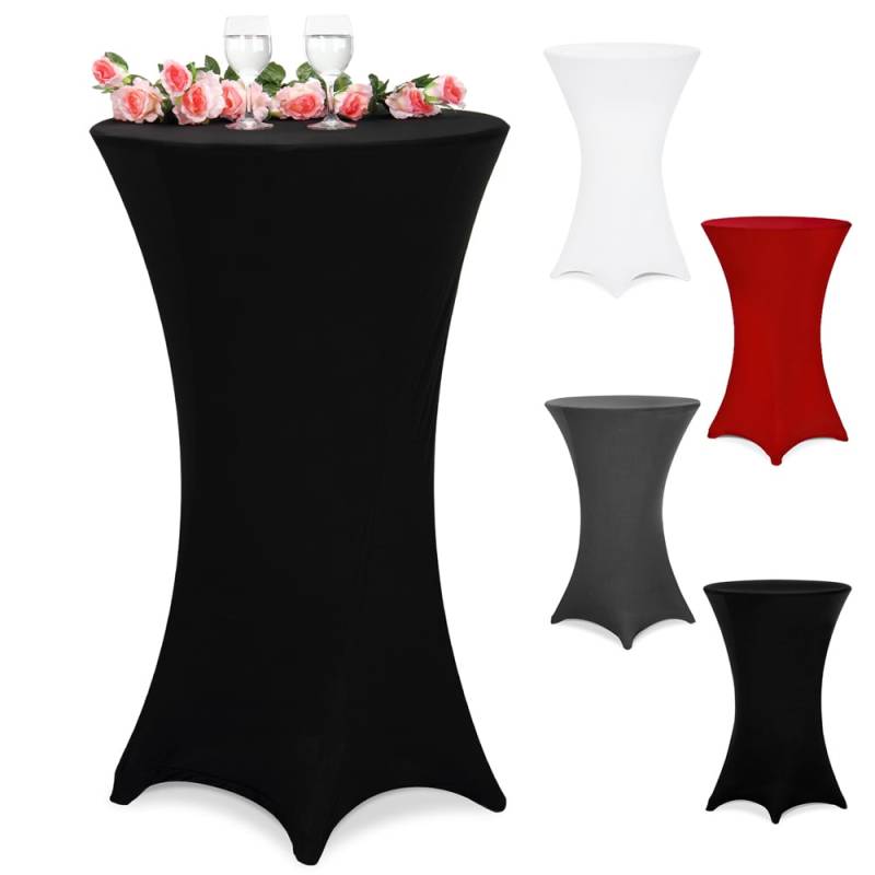 Stehtischhusse Schwarz Ø60cm von Detex®