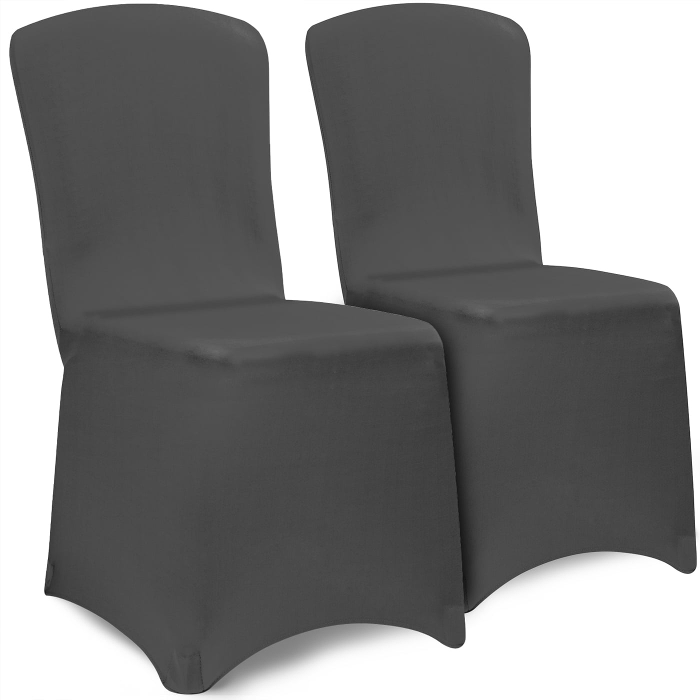 Stuhlhussen 2er-Set Anthrazit von Detex®