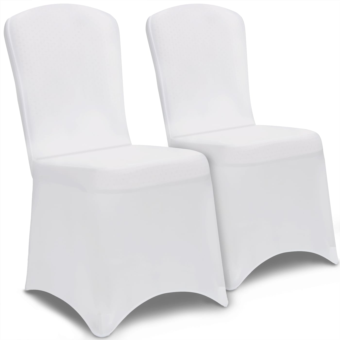 Stuhlhussen 2er-Set Weiß von Detex®