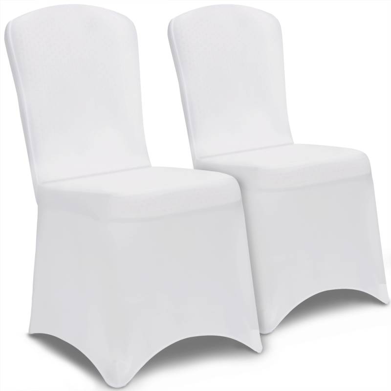 Stuhlhussen 2er-Set Weiß von Detex®