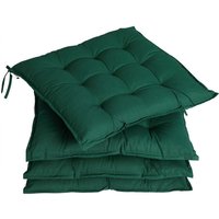 Detex® Sitzkissen 4er-Set Cozy Grün von Detex