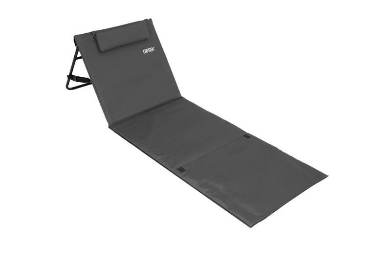 Detex Gartenliege, klappbar leicht tragbar Rückenlehne Tasche Reißverschluss Kissen Detex Gartenliege, klappbar leicht tragbar Rückenlehne Tasche Reißverschluss Kissen von Detex
