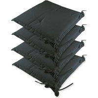 Detex Sitzkissen 4er-Set Sydney Anthrazit von Detex