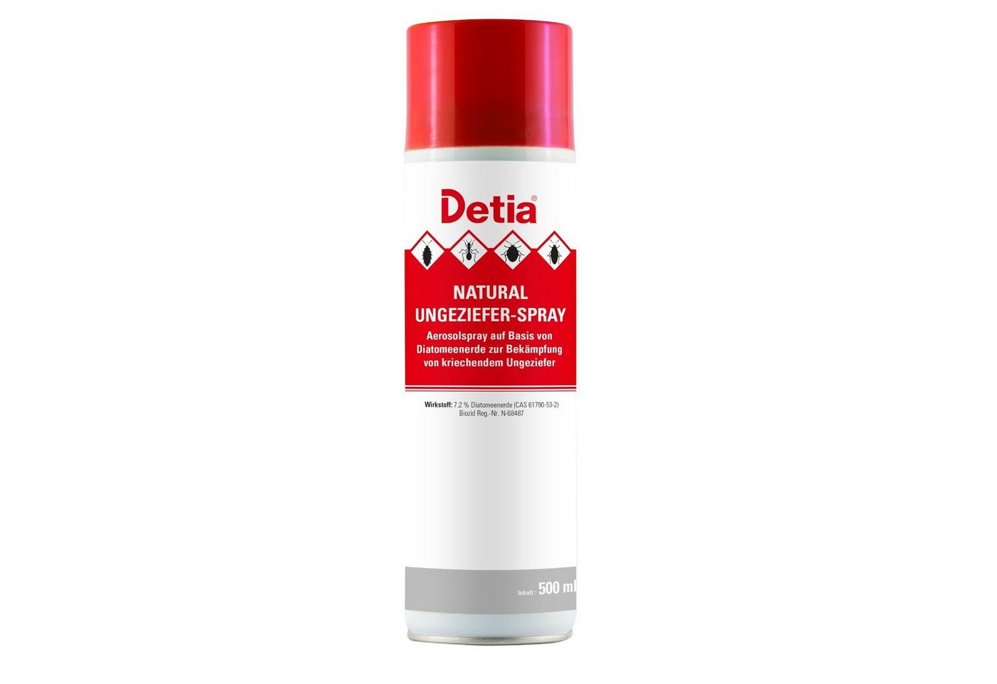 Detia Insektenvernichtungsmittel Natural Ungeziefer Spray - 500 ml von Detia