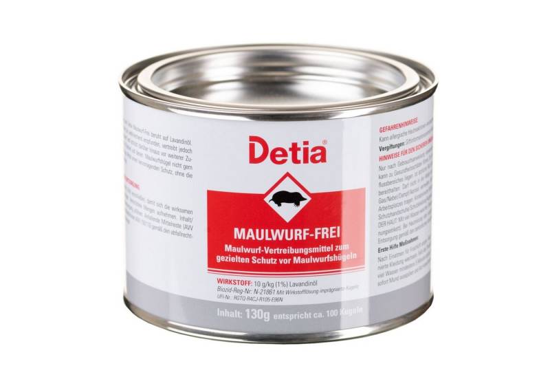 Detia Vergrämungsmittel Maulwurf-Frei - 130g (ca.100 Kugeln), 130 g von Detia