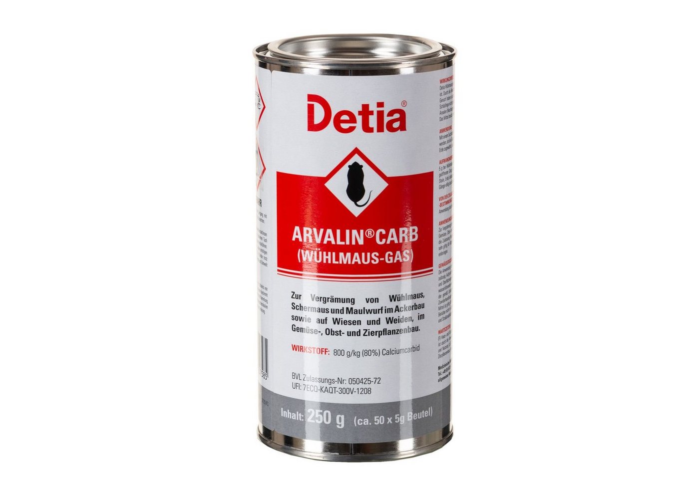 Detia Vergrämungsmittel Wühlmausgas - 250 g, 250 g von Detia