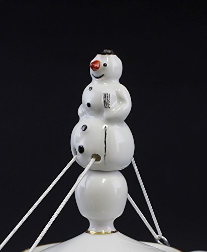 Porzellan Tropfenfänger Schneemann Porzellan Tropfenfänger Schneemann von Lindner