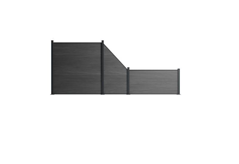 Detowood GmbH Gartenzaun WPC Sichtschutzzaun Royal Fineline von Detowood GmbH