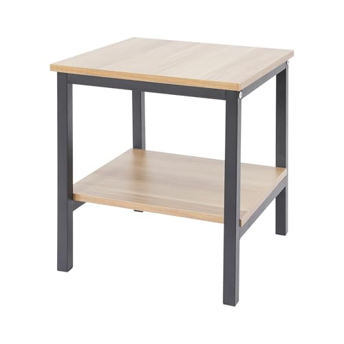 Dettchan 2 Etagen Nachttisch, Couchtisch Lagerregal Beistelltisch für Wohnzimmer, Terrasse, Balkon 42 * 42 * 45cm Dettchan 2 Etagen Nachttisch, Couchtisch Lagerregal Beistelltisch für Wohnzimmer, Terrasse, Balkon 42 * 42 * 45cm von Dettchan