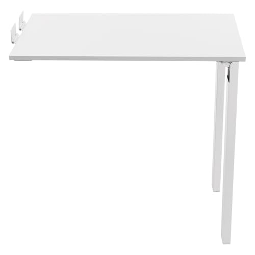 Dettchan Weiß Klapptisch, Klappbarer Esstisch Wandmontierter, für Esszimmer Schlafzimmer Wohnzimmer Arbeitszimmer 75 * 40 * 74cm von Dettchan