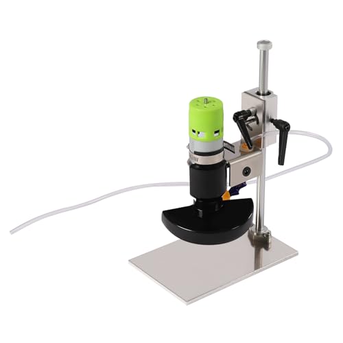 Elektrischer Glasflaschenschneider, 150 W Edelstahl Glasschneider Schneidwerkzeug 6000 r/min Flaschenschneider Glas Handwerk Schneidsatz, für Weinflaschen Seeglas Handwerk DIY Blumentopf 13*20*30cm von Dettchan