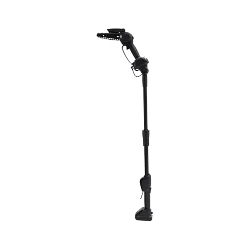 Schwarz 2-in-1-Stangensäge und Akku-Stangensäge, Akku Power Stangensäge, für Baumbeschnitt Gartenschnitt Astschnitt 11.8 * 7.5 * 22cm von Dettchan