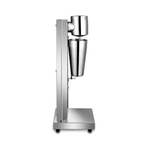 Silber Milchshaker Mixer, 650ml 180W Drink Mixer mit Doppelscheiben-Mischwelle Edelstahl Standmixer Eiweiß Bar Mixer Cocktail Mixer, für Milchshakes Fitness Drinks für Milchtee-Läden Cafés Silber Milchshaker Mixer, 650ml 180W Drink Mixer mit Doppelscheiben-Mischwelle Edelstahl Standmixer Eiweiß Bar Mixer Cocktail Mixer, für Milchshakes Fitness Drinks für Milchtee-Läden Cafés von Dettchan