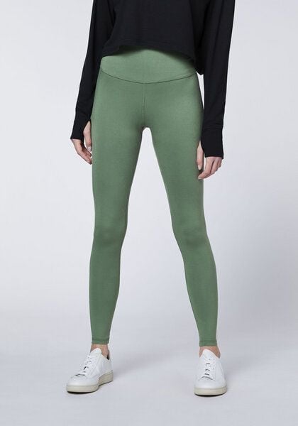 Detto Fatto Reversible Yoga-Tights aus Viskose-Elasthanmix von Detto Fatto